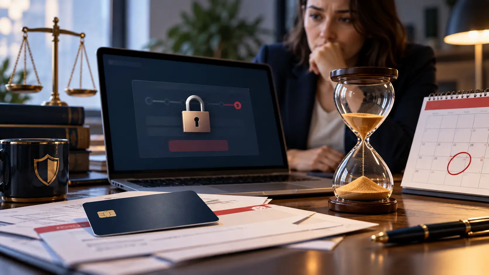 Withdrawal request timeline approaching a card-dispute deadline while transaction records are preserved