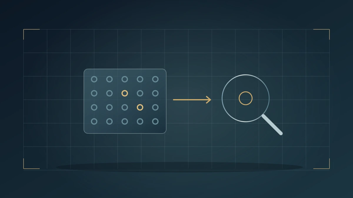 Bitcoin compact filters: a match is a reason to inspect a block, not a payment proof. Original WFN vector illustration
