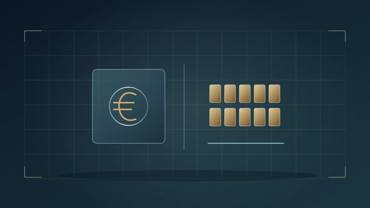 Sizing euro futures: the difference between standard and micro contracts. Original WFN vector illustration