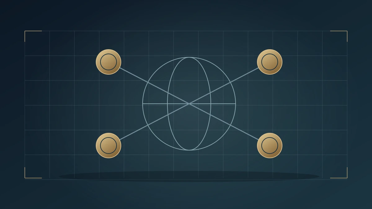 Stablecoin oversight needs a map of the arrangement, not only the token. Original WFN vector illustration
