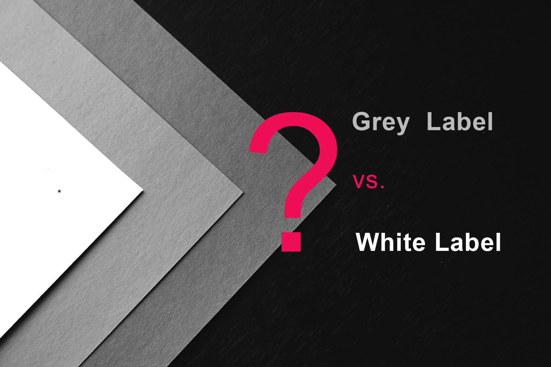 Grey Label Providers vs. White Label Solutions: Which Is Right for Your Brokerage?