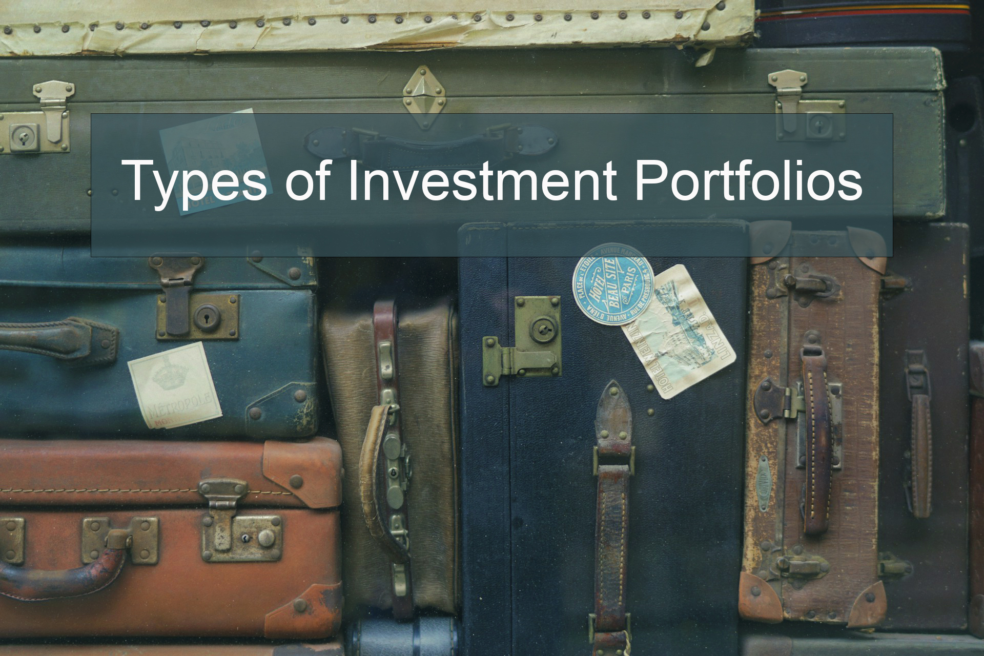 Types of Investment Portfolios: Navigating Your Financial Future