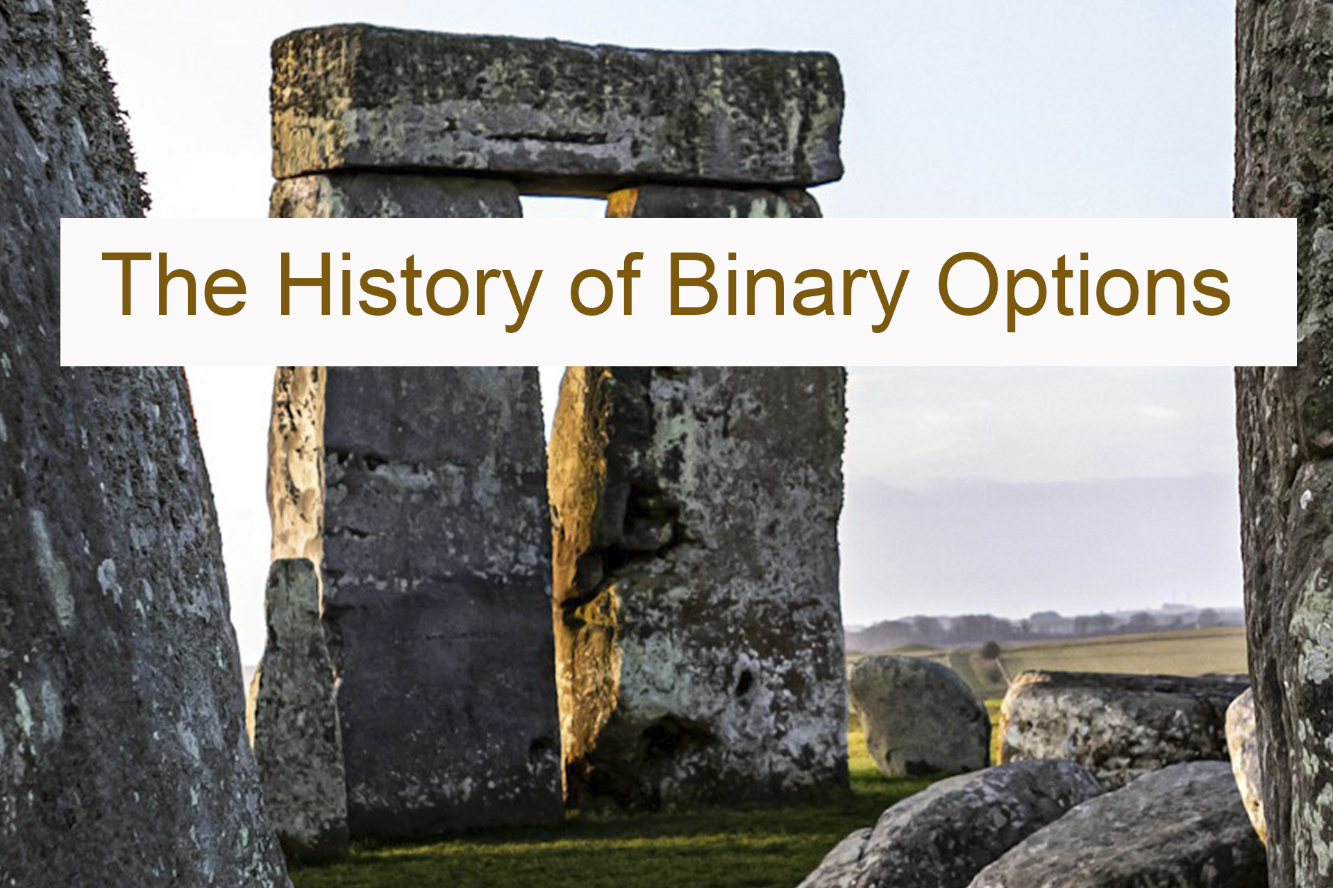 The History of Binary Options: Origins and Evolution