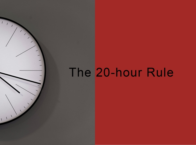 First Step to Forex Knowledge: The 20-Hour Rule