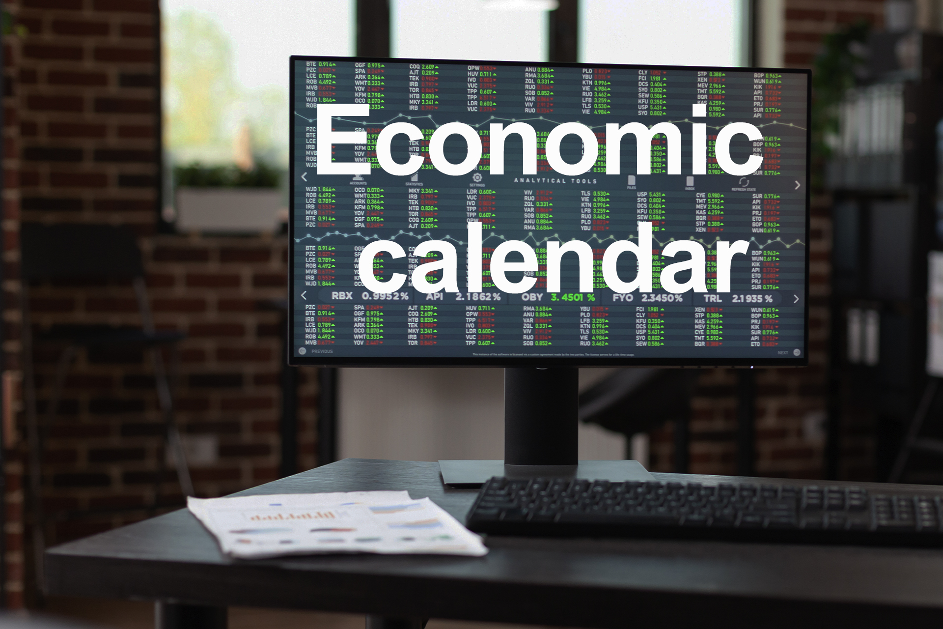 economic calendar Forex trading strategy, key indicators for traders
