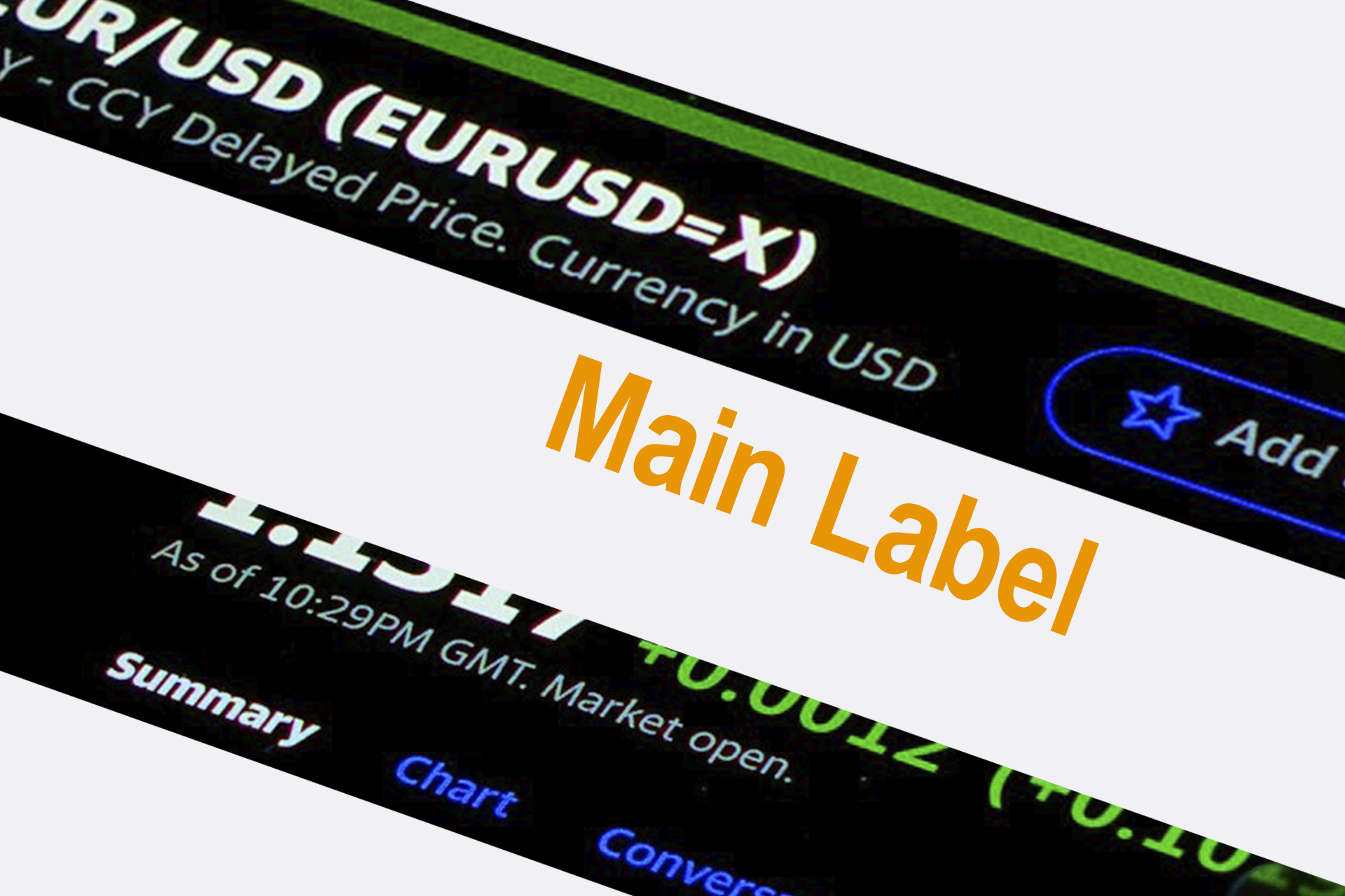 Main Label dashboard showing transparency tools and trader control