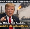 Trump Warns on South Pars: How Middle East Escalation Impacts Oil, LNG, and Forex Markets