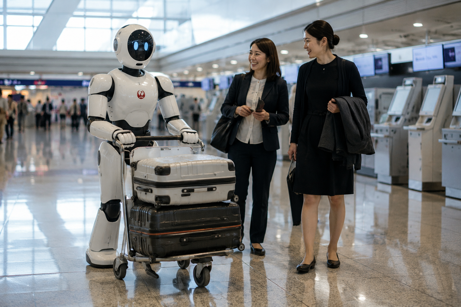 Japan Airlines Tests Humanoid Robots at Haneda: Automation Meets Labor Shortage Japan Airlines Tests Humanoid Robots at Haneda: Automation Meets Labor Shortage