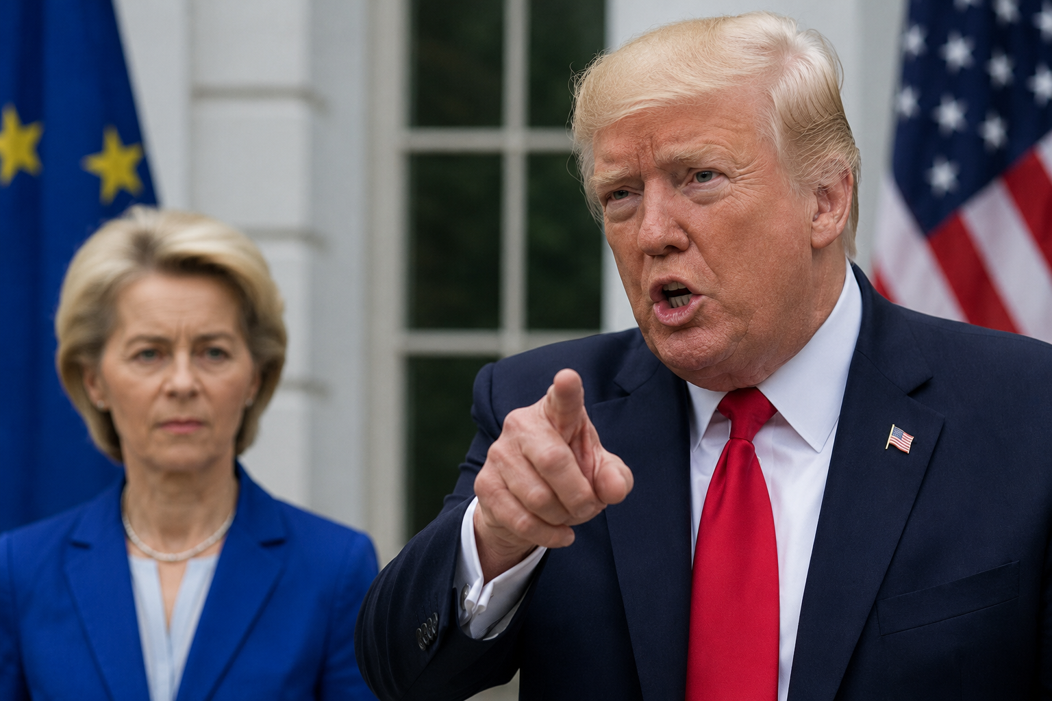 Trump Threatens EU With Higher Tariffs as July 4 Trade Deadline Approaches Trump Threatens EU With Higher Tariffs as July 4 Trade Deadline Approaches