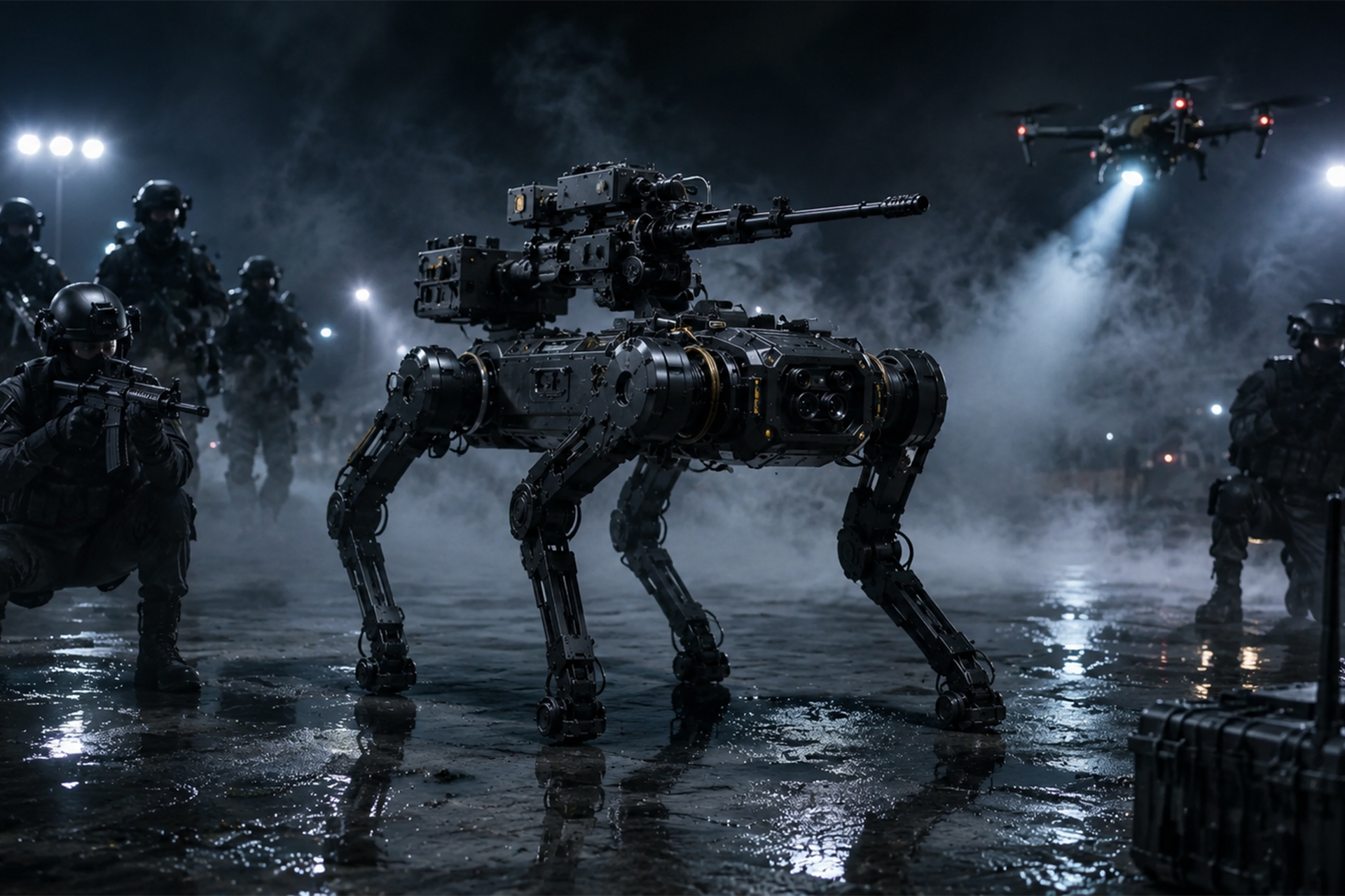 Armed Robot Dogs CODiAQ to Battle‑Test in US Special Ops
