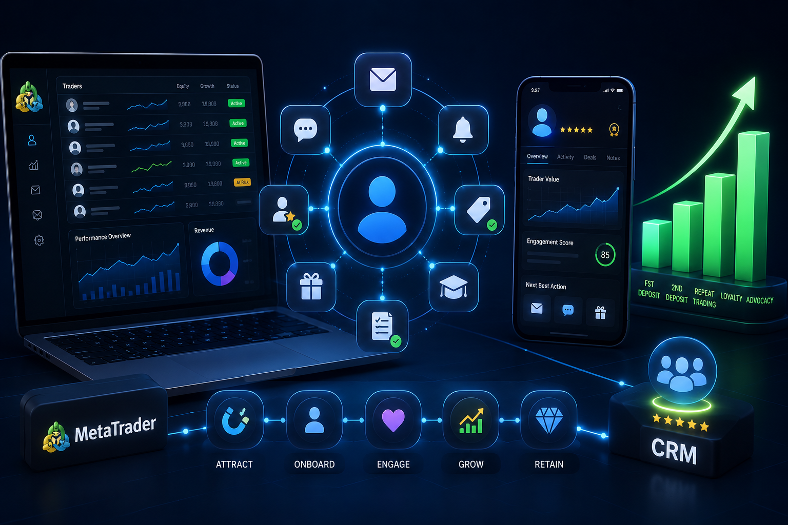 CRM for MetaTrader Providers: How Relationship Automation Multiplies Trader Lifetime Value CRM for MetaTrader Providers: How Relationship Automation Multiplies Trader Lifetime Value